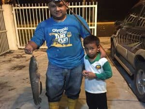 aktiviti memancing tepi sungai perak